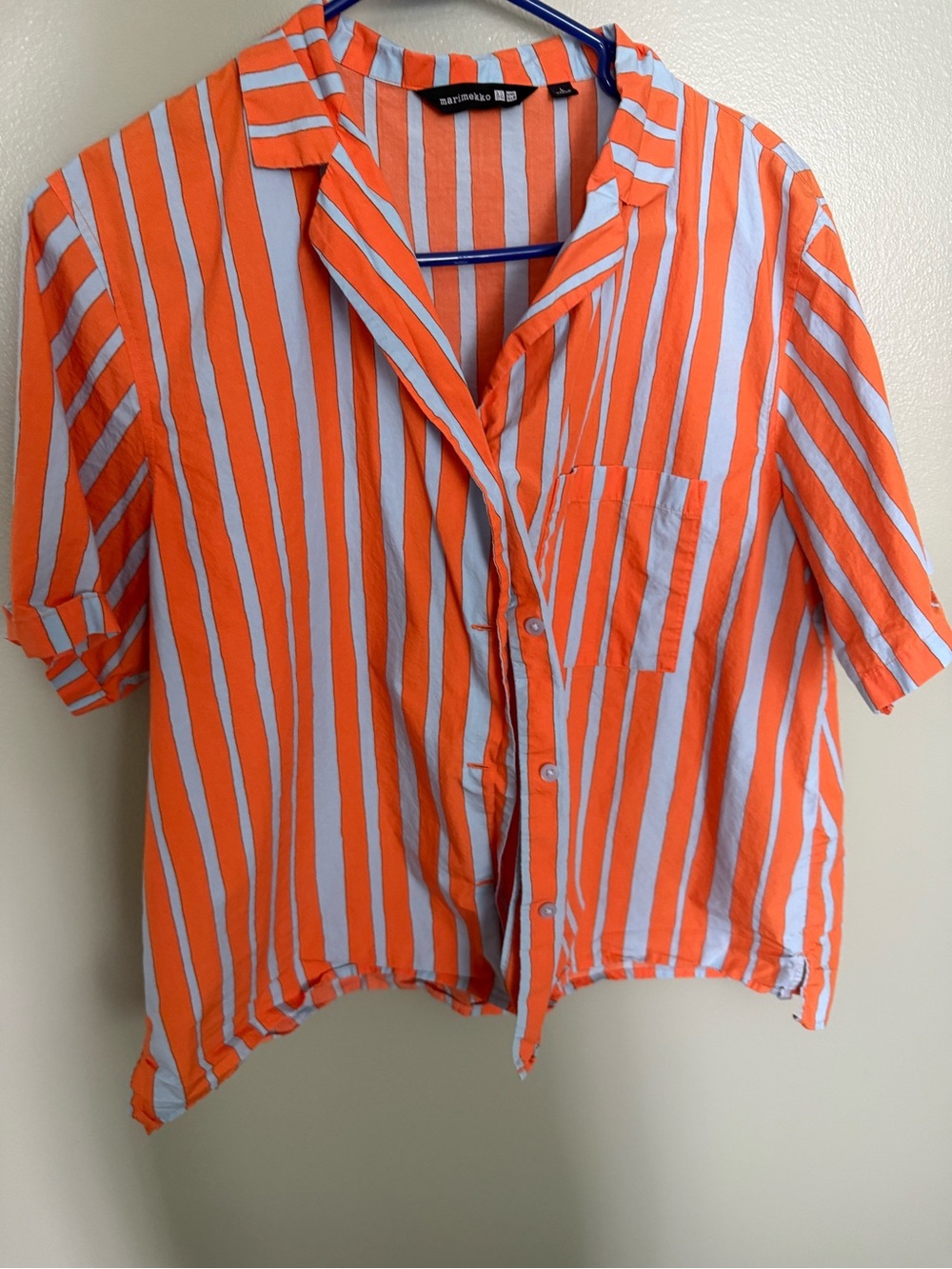 Marimekko x Uniqlo striped shirt